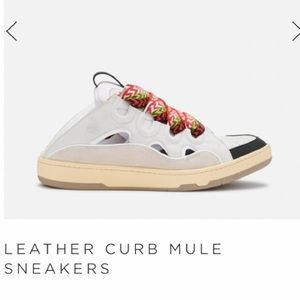 Lanvin sneaker mule